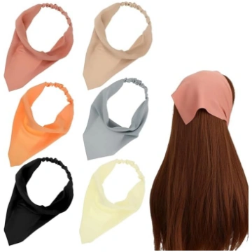 KALIONE Pack of 6 Triangle Headscarves Sieviešu ma