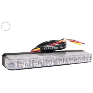 Axixtech LED horizontal signal lighthead, white 12
