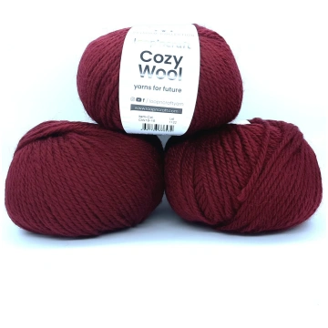 Cozy Wool Bordeaux 100gr - 1 Gomitolo