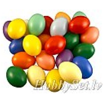 Plastmasas olu komplekts, 6cm, 25 gb, dažādās krās