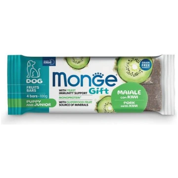 Monge Gift Fruit Bars Growth Support Pork With Kiw