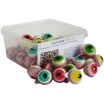 CAPTAIN PLAY Trolli Glotzer Helovīna konfektes 50 