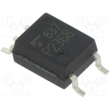 Optocoupler; SMD; Ch: 1; OUT: open collector; Uins