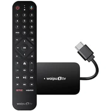 waipu.tv Stick | Includes Remote Control with Ligh