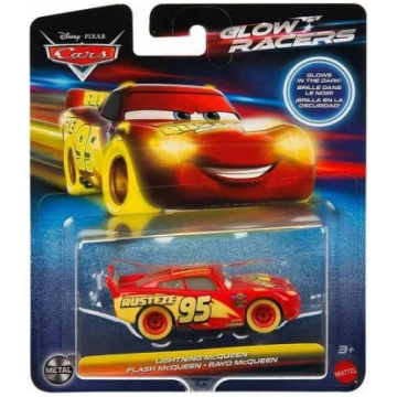 Disney Pixar Cars Glow Racers Die Cast Lightning M