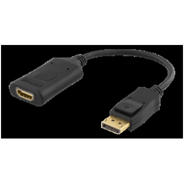 DELTACO DISPLEJSPORTĒ UZ HDMI 2.0B ADAPTERI, ATBAL