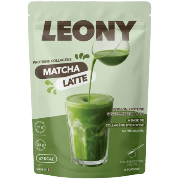 Matcha Latte proteico al collagene - LEONY LABORAT