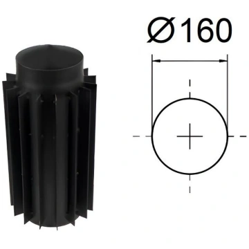 Dūmvada radiators Akvilon D160 mm Prodmax