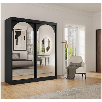 JUREK Skapis MODIN 180 black