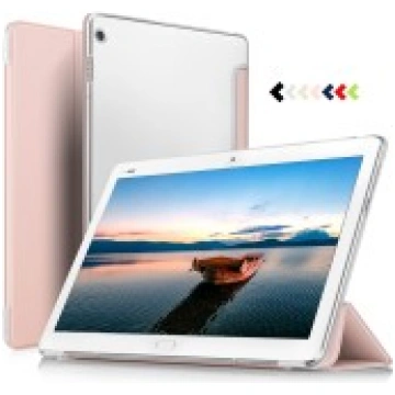 Translucent Tri-fold Stand PU Smart Auto Wake/Slee