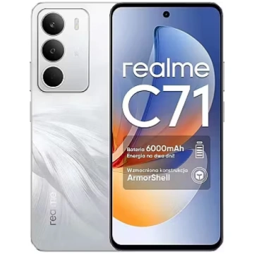 Realme C71, 8GB/256GB, White Swan (C71; 6310110059