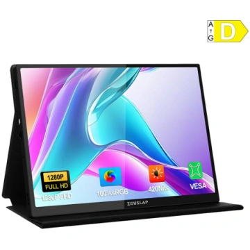 ZEUSLAP Z10T Portable Monitor with a 10" Touchscre