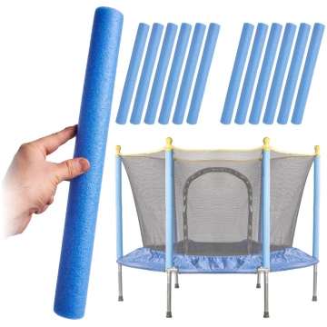 Trampolīna stabu aizsargi, putu caurules, zilas, 1