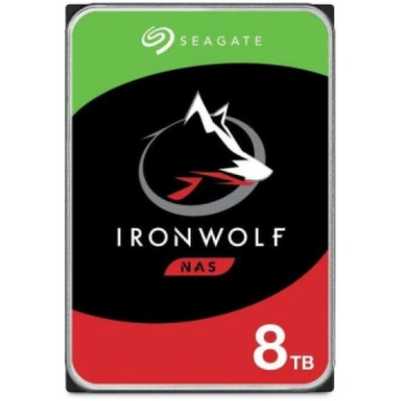 HDD|SEAGATE|IronWolf|8TB|SATA 3.0|256 MB|7200 rpm|