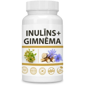 Inulīns + gimnēma, 30 tabletes