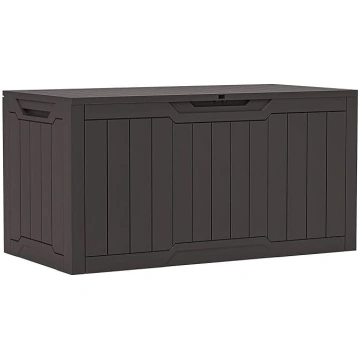 YITAHOME 100 Gallon Resin Deck Box, Weatherproof O
