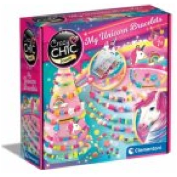 Clementoni Crazy Chic Unicorn Bracelet Bead Set Cl