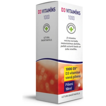Uztura bagātinātājs Akcentum D3 vitamīns 1000 pili
