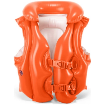 Intex Peldveste piepūšama Oranža 50x47 cm 3-6 gadi