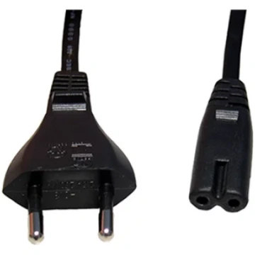 Cablexpert | Power cord (C7), VDE approved | Black