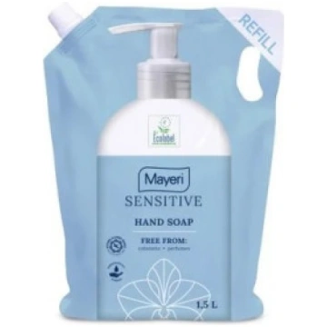 MAYERI Sensitive šķidrās ziepes pildviela 1.5l