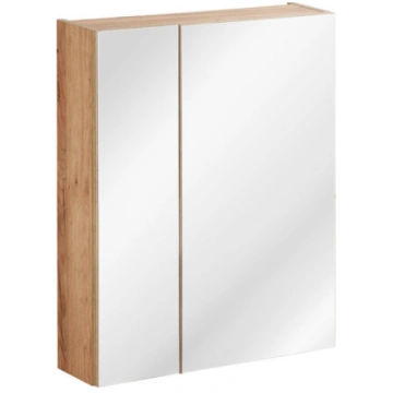 Vannas istabas skapītis ar spoguli Comad Capri Oak