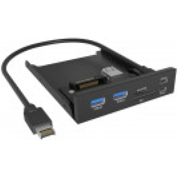 IB-HUB1419-i3 Front Panel for 3.5" Bay with USB Ty