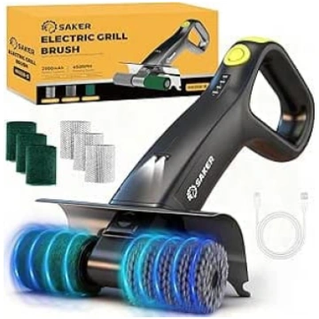 Saker Elektrische Grillbürste für Outdoor Grill, B