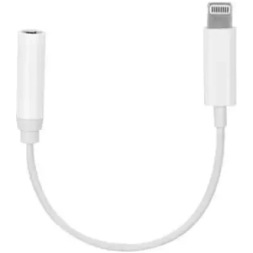 Lightning to 3.5mm Audio adapter White Riff