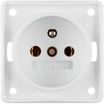 Berker Integro Flow z/u śnieżno mat (0961852502) |