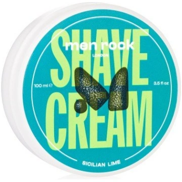 Men Rock Sicilian Lime Shave Cream Laima aromāta s