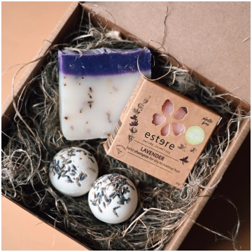 Dāvanu komplekts "Lavanda" Estere Nature Cosmetics