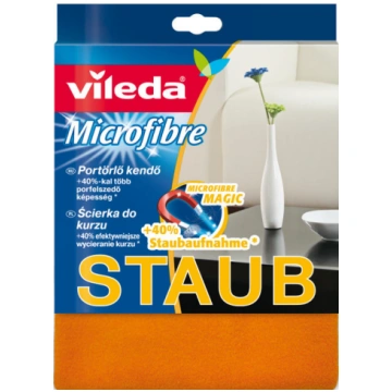 Lupatiņa Vileda Microfibre Staub 141302, oranža kr