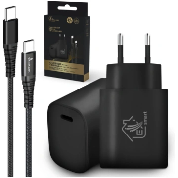 Smart Life USB Type-C to Type-C Kit 200cm Black + 