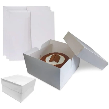 Amour Cake Box (12 x 12 x 6 collas) - augstas kval