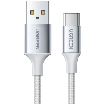 Pīts kabelis USB-A - USB-C QC 3.0 3A 1,5 m - balts