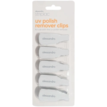 ALESSANDRO Striplac UV Polish Remover Clips 5pcs