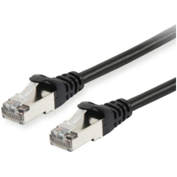 Equip Patchkabel Cat6A S/FTP 2xRJ45 30.00m Black L