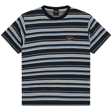 Deus Ex Machina - Forecourt Stripe Tee - izmērs L