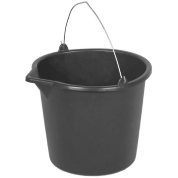 Celtniecības plastmasas spainis ar snīpi 20L