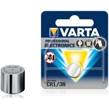 CR1/3 baterijas Varta litija 2L76/6131 iepakojumā 