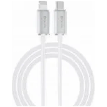 Devia EC654 27W USB-C/ Lightning 1.5m white vads E
