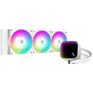 Deepcool LS720 SE WH White, Intel, AMD, CPU Liquid