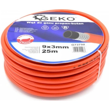 Geko Šļūtene Gāzes Propan-butan 9x3mm 25mb Pl (1) 