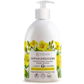 Šķidrās ziepes Barwa Hypoallergenic, ziedi, 500 ml