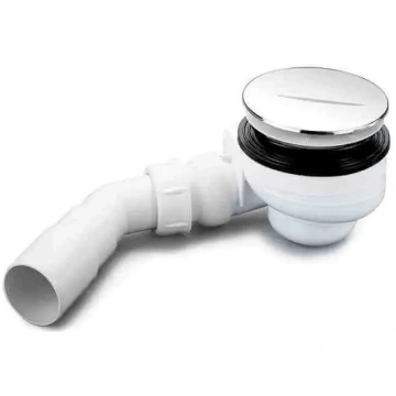 Dušas paliktņa sifons PAA TB90S, 40 mm, 0205302