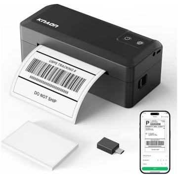KNAON Bluetooth DHL Etikettendrucker 4x6 Thermodru