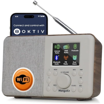 SR10 Interneta radio ar DAB/DAB+, WiFi radio ar po