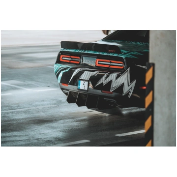 Aizmugurējais spoileris priekš Dodge Challenger MK