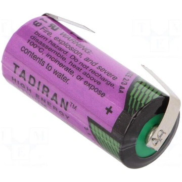 Battery: lithium (LTC) | 3.6V | 2/3AA,2/3R6 | sold